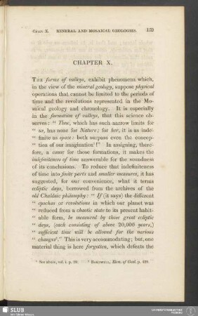 Chapter X. Of the origin and formation of the beds of rivers