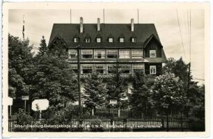 Oberbärenburg. Berghotel Friedrichshöhe