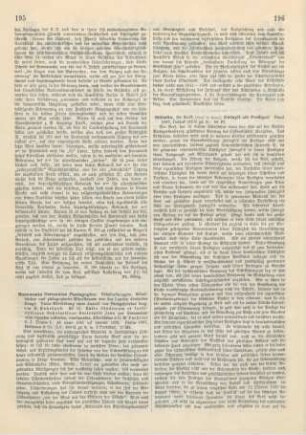 195-196 [Rezension] Monumenta Germaniae paedagogica