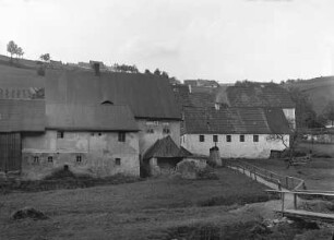 Katharinaberg (Hora Svate Kateriny/CSSR). Nikolaizeche. Erzwäsche im Schweinitzbachtal