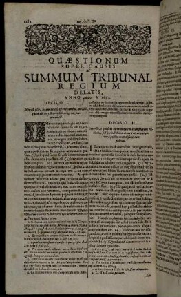 Quæstionum Super causis [...] Anno 1660. &. 1661.
