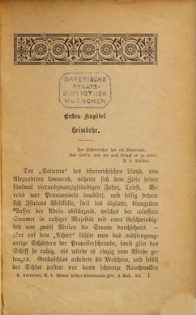 Aus der schönen, wilden Lieutenants-Zeit : Roman aus dem österreichischen Cavallerieleben von Carl Baron Torresani, 3