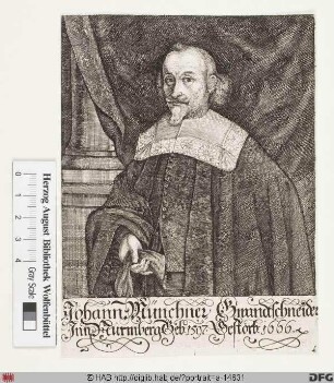Bildnis Johann Münchner