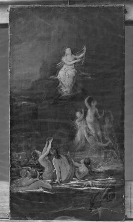 Diana mit Lyra, von Nymphen umgeben (?) / Mythologische Szene