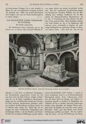 Das Mausoleum Kaiser Friedrichs in Potsdam