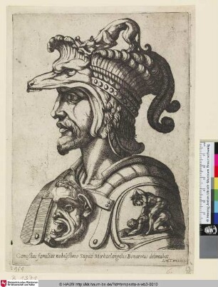 [Brustbild eines Mannes mit Helm]