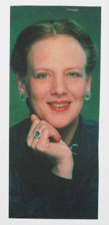 Bildnis von Margrethe II.(1940-), Königin von Dänemark