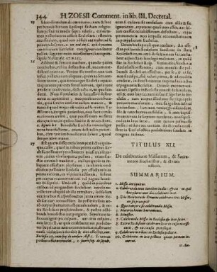 Titulus XLI. [ - ] Titulus XLIV.
