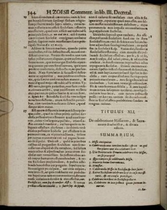 Titulus XLI. [ - ] Titulus XLIV.