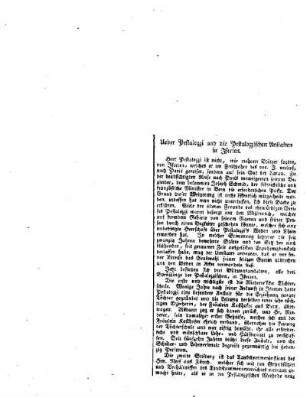 Ueber Pestalozzi und die Pestalozzischen Anstalten in Iferten