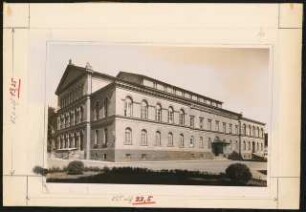 Herzogliches Hoftheater, Coburg: Ansicht von Osten