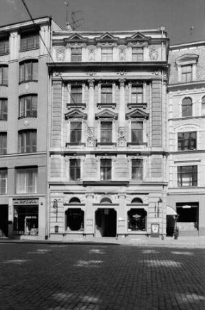 Wohn- und Geschäftshaus Smilšu iela 12 (Sandstraße) in Riga
