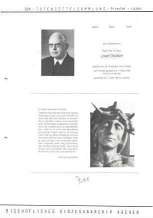 Dreißen, Msgr. Prof. Dr. theol. Josef
