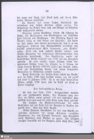 Der siebenjährige Krieg