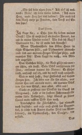 Das Vierte.