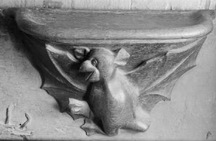 Achte Miserikordie von Osten: Fledermaus