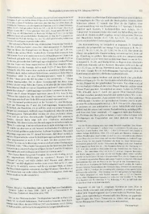 521-522 [Rezension] Carrez, Maurice, La deuxième épître de Saint Paul aux Corinthiens