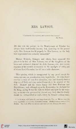 Mrs. Lawson