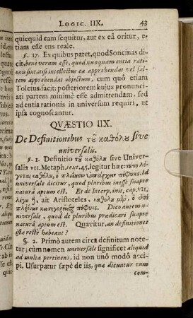 Quæstio IIX. - Quæstio XII.