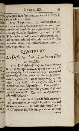 Quæstio IIX. - Quæstio XII.