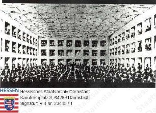 Darmstadt, Landestheater / Wiederaufbau / Zuschauerraum