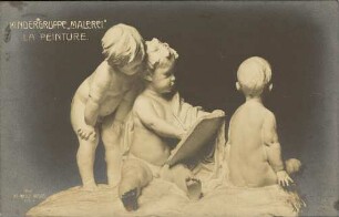Kindergruppe "Malerei". La peinture.