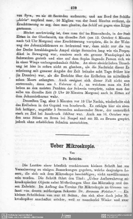Ueber Mikroskopie
