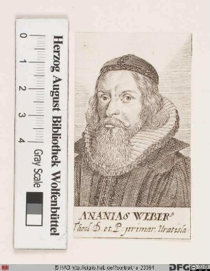Bildnis Ananias Weber