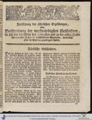 Türkische Geschichten.