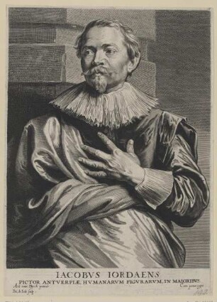 Bildnis des Iacobvs Iordaens