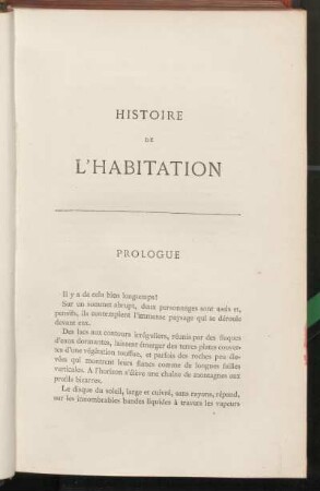 Prologue