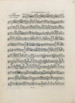 Clarinette I