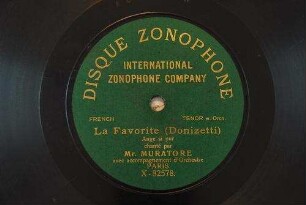 La favorite : Ange si pur / (Donizetti)
