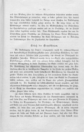 Erlaß der Grundsteuer.