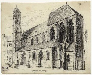 Marienkirche zu Dortmund, Kirche von Südosten