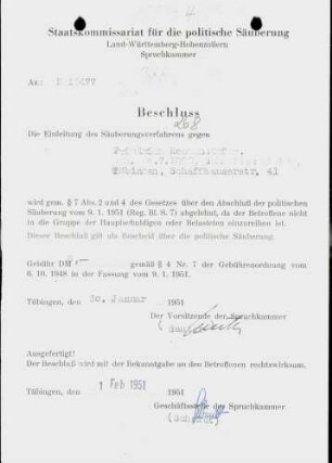 Kochendörfer, Friedrich
