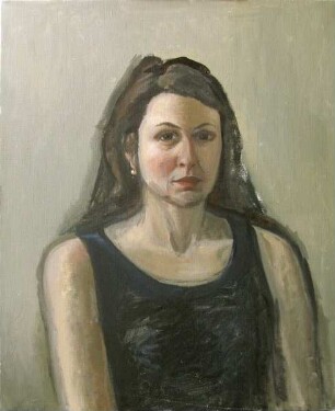 Junge Frau mit Perle (unvollendet)