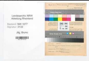 Entnazifizierung Bruno Jilg , geb. 15.12.1921 (Polizist)