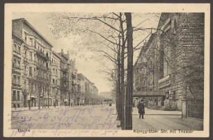 Ansichtskarte Königgrätzer Straße mit Theater