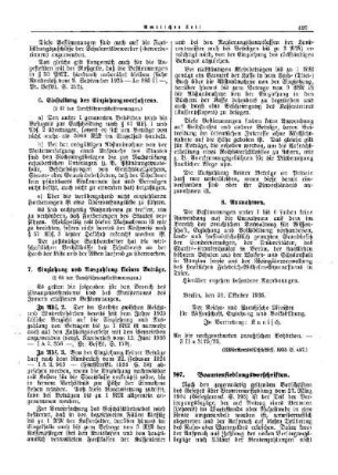 Beamtensiedlungsvorschriften : [Allgemeine Verwaltungssachen] ; [Amtliche Erlasse] ; [Amtlicher Teil]