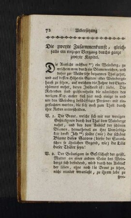 [zum zweyten Kapitel...]