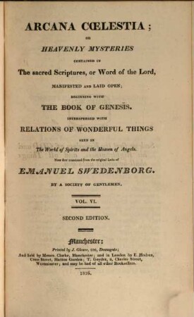 Works, 6. - 2. ed. - 1816