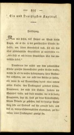 Ein und Dreißigstes Kapittel. - Vierzigstes Kapittel.