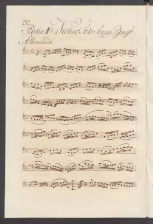 Partiten; vl; d-Moll; BWV 1004