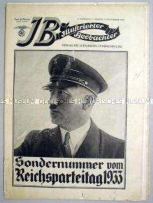 Sonderausgabe des "Illustrierten Beobachter" zum Reichsparteitag 1933