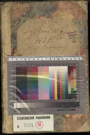 Landrechnungen 1754/55