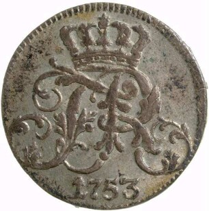 Münze, Groschen, 1753