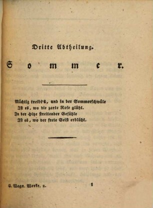 Ernst Wagner's sämmtliche Schriften, 2. Wilibald's Ansichten des Lebens : zweiter Theil