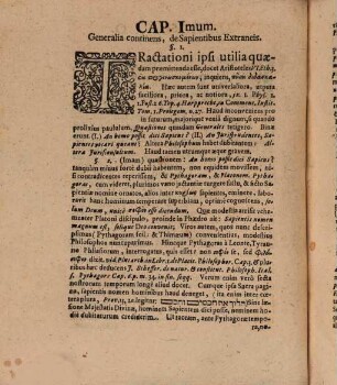 Disp. inaug. iur. de sapientibus extraneis