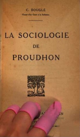 La sociologie de Proudhon
